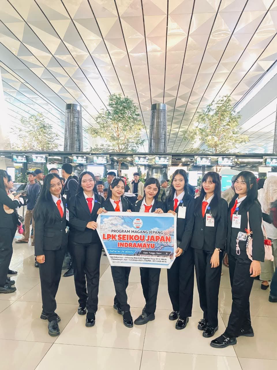 Pelepasan Peserta ke Jepang